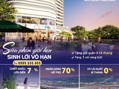 Sở hữu căn hộ sang, chính sách ưu đãi vàng cùng the manor tower lao cai 0
