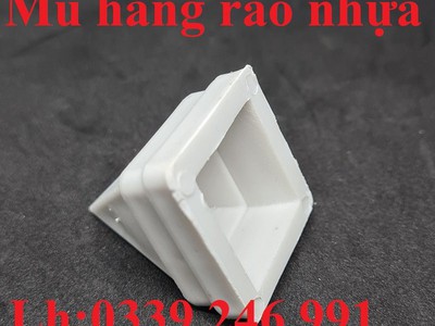 Chóp hàng rào nhựa đẹp vuông 20 giá tốt 2