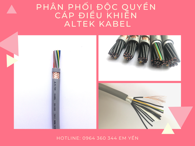 Cáp điện tín hiệu chống nhiễu Altek Kabel chính hãng 3