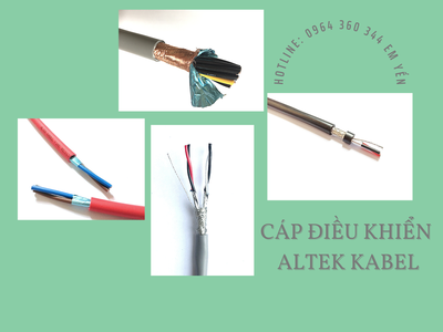 Cáp điện tín hiệu chống nhiễu Altek Kabel chính hãng 0