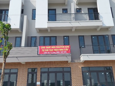 Cho thuê nhà liền kề khu Centa Diamond, Từ Sơn, 75m2 x 4 tầng-giá tốt 1