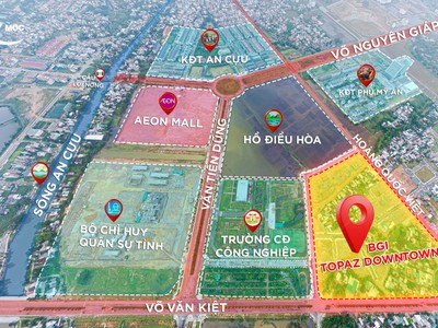 Bán Shophouse BGI Topaz Downtown mặt tiền đường Hoàng Quốc Việt - Kế bên TTTM AEON Mall. 0