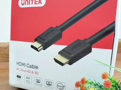 Cáp HDMI to HDMI 15m Unitek YC-143 cho tivi 4K độ phân giải 4096   2160 có tại Hải Phòng 3