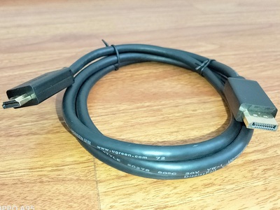 Dây Displayport to Displayport 2 đầu dương 1,5M, 3M, 5M hỗ trợ 4K Ugreen 10239,10203,10204 1