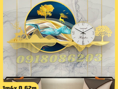 Đồng hồ treo trang trí đẹp Đà Nẵng hỗ trợ giao hàng và lắp Đà Nẵng. 4
