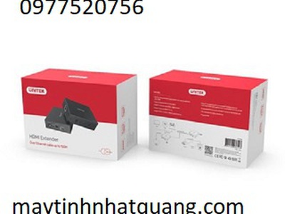 Bộ Kéo Dài HDMI qua LAN 60m Unitek V100A cao cấp tại Hải Phòng 2