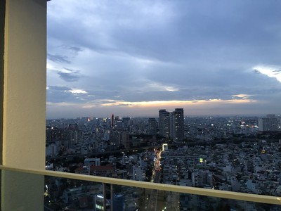 Cho thuê căn 1PN 53m2 tầng 28 dự án Sunwah Bình Thạnh 4