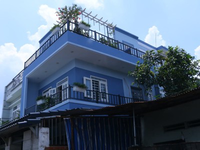 Biệt thự đường 8m h.hóc môn phan văn hớn, ngang 7x23, 3 tầng, nhỉnh 7 tỷ 2