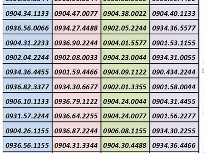 Xả và xả toàn số đẹp giá chỉ 99k 6