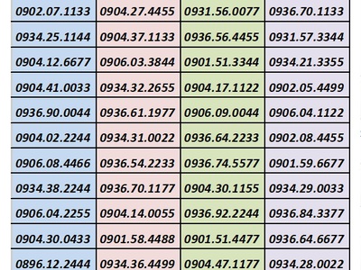 Xả và xả toàn số đẹp giá chỉ 99k 7