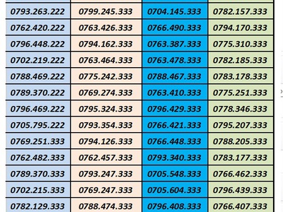 Xả và xả toàn số đẹp giá chỉ 99k 8