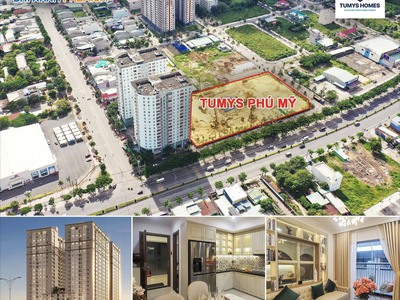 Căn hộ cao cấp tumys phú mỹ mặt tiền ql51, ngay coop mart phú mỹ, bà rịa vũng tàu. 29,9tr/m2 1