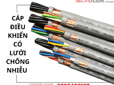 Cáp điều khiển có lưới chống nhiễu giá sỉ toàn quốc 1