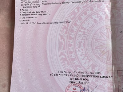 Chính chủ bán gấp nhà mặt tiền đường 826 c long hậu, buôn bán nối dài đường lê văn lương nhà bè 4