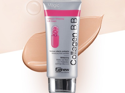 Kem trang điểm Ma thuật - Benew B.B Collagen Whitening 0