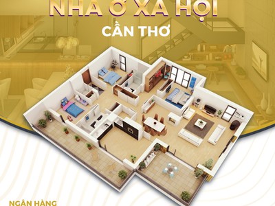 Chung cư dành cho gia đình 4 người ngay gần bến xe, sân bay, trung tâm thành phố Cần Thơ 1