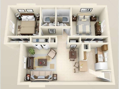 Chung cư dành cho gia đình 4 người ngay gần bến xe, sân bay, trung tâm thành phố Cần Thơ 2