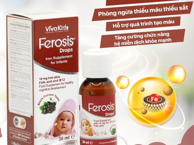 Sắt Liposome cho trẻ đầu tiên tại Việt Nam 0