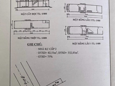 Chính chủ bán nhà mặt tiền, 3 tầng, 5 pn tại đường nguyễn trãi, tân an 2