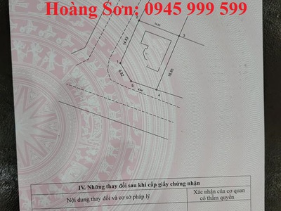 Bán 260m2 đất lô góc phố thọ tháp dịch vong cầu giấy hà nội. 0