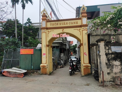 Giá chào hơn 40 triệu, mrs diễm cần bán 68m đất trung tâm thôn xuân canh, xuân canh, đông anh 0