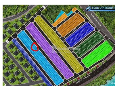 Lô đất dự án Blue đường 8 long phước diện tích 52m giá tốt, lô sạch đẹp 0