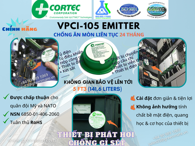 VpCI-105 Emitter -Thiết bị phát hơi chống ăn mòn cho thiết bị điện/ điện tử, Cortec VpCI-111 - Cơ hội giao thương tại TP HCM - 32819109