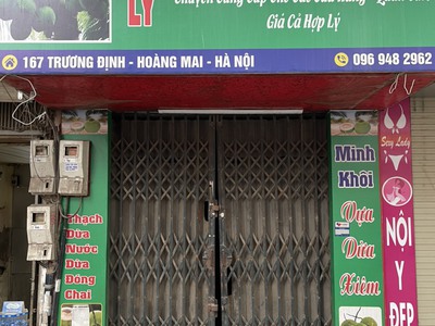Cho thuê cửa hàng mặt đường Trương Định, Hà Nội 0