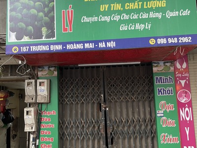 Cho thuê cửa hàng mặt đường Trương Định, Hà Nội 1