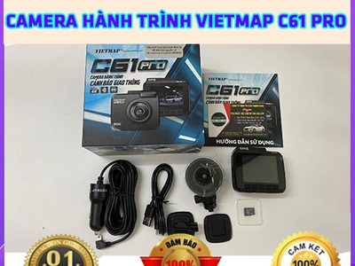 Hình ảnh camera hành trình Vietmap C61 Pro tại Thanh Bình Auto 0