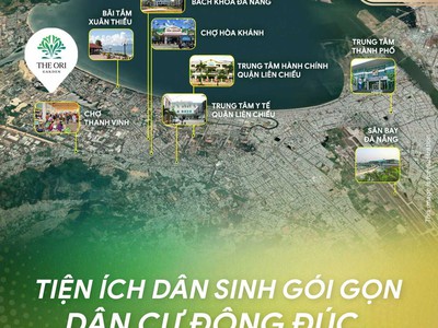 Căn hộ The Ori Garden Đà Nẵng giá tốt nhất 1.xtỷ. Căn 2PN, thiết kế hiện đại chuẩn Nhật 9