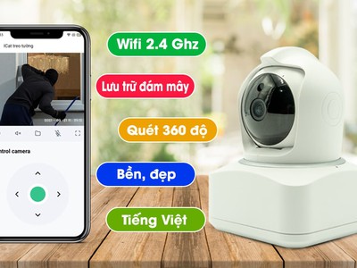 Camera Wifi Indoor Full HD Camera Chuyên Lắp Trong Nhà 2