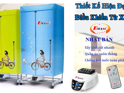 Hệ thống siêu thị uy tín nhất bán máy sấy quần áo Emasu Nhật Bản ET308UV chính hãng toàn phần 1