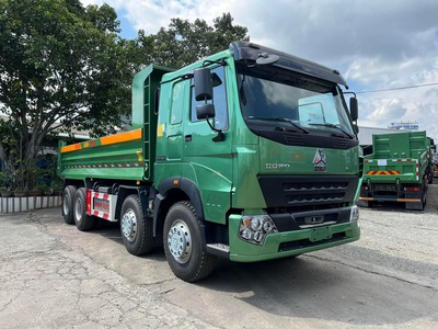 Howo bình định ben 8x4 thùng đúc 14 khối xe sẵn giao ngay 1
