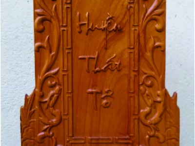 Khắc bài vị chữ Hán, khắc bài vị chữ Nho và Việt, bán bài vị thờ bằng gỗ tại Sài Gòn Bình Dương 14