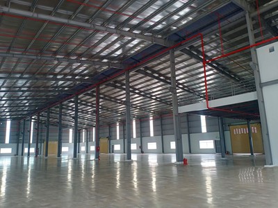 Cần Cho thuê kho xưởng 5568m2 trong khuôn viên 10000m2 KCN Hải Sơn, Long An 0