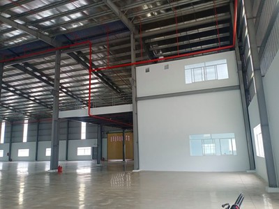 Cần Cho thuê kho xưởng 5568m2 trong khuôn viên 10000m2 KCN Hải Sơn, Long An 2