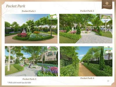 Phân khu mới dự án Central Park Villa Waterpoint 3