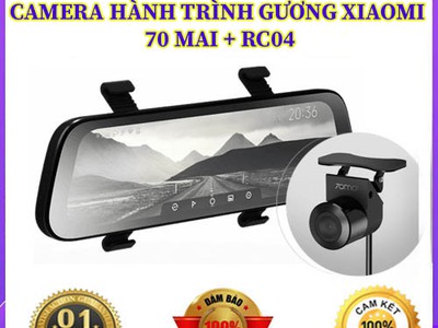 Camera hành trình gương Xiaomi 70mai D07   RC04 0