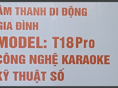 Loa xách tay TK-T18Pro giảm giá ngay 8 chỉ còn 6,440K/ bộ 2