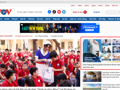 Quảng cáo báo chí - Đăng bài PR báo online 3