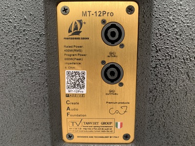Loa CAF MT-12Pro italy xịn chính hãng nhập khẩu 3