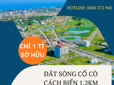 Mở bán 20 suất ngoại giao Indochina - đất sông Cổ Cò kề FPT chỉ 1 tỉ sở hữu 0