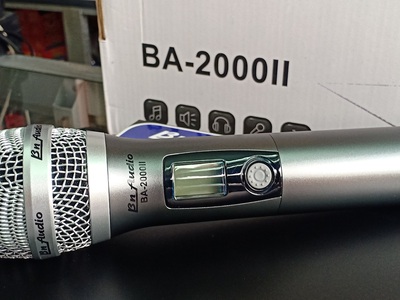Micro không dây BN Audio BA-2000 II giảm chỉ còn 3,500/ bộ 2 mic 1