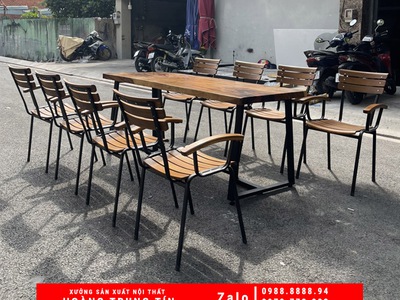 Bàn ghế sắt mỹ nghệ, sofa gỗ giá rẻ tại Bình Dương 3