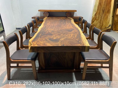 Chuyên cung cấp bàn ghế gỗ me tây nguyên tấm giá tại xưởng không qua trung gian 6