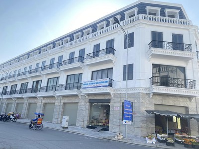 Bán nhà mặt tiền 1 trệt 1 lầu 1 trệt 3 lầu tại dự án chợ Thới Lai Mới 1