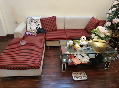 Free ship Bộ sofa 2m5x1m7 nhỏ gọn 0