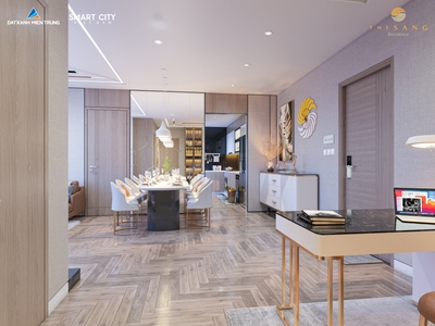 Phát mại ngân hàng bán gấp căn hộ The Sang Residence 3PN 105m2 căn góc view biển Mỹ Khê giá rẻ nhất 0