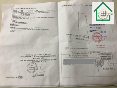 Bán nhà 1 trệt 1 lầu gần cầu vượt Sóng Thần p.An Bình Dĩ An 5